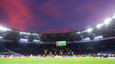 Das Stadio Olimpico ist die Heimstätte der AS Roma.