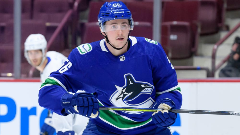 Offiziell NHL-Spieler: Marc Michaelis von den Vancouver Canucks.