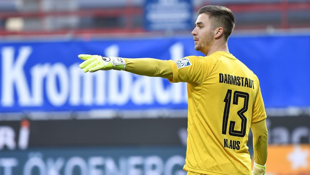 "Das hat sich da schon wie Dauerbeschuss angefühlt": Carl Klaus im Heimspiel gegen Fürth.