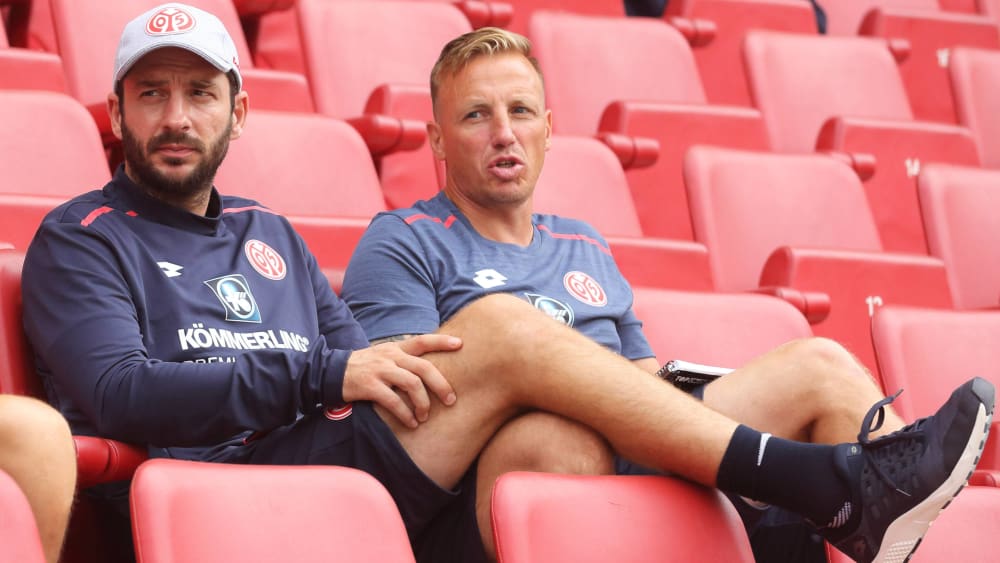 Sandro Schwarz und Michael Thurk