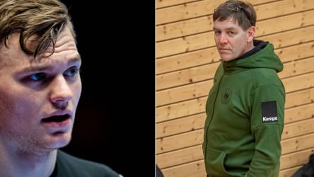 Timo Kastening (l.) freut sich auf Alfred Gislason als Bundestrainer