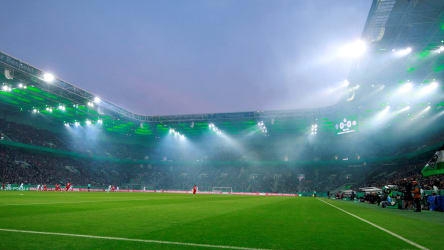Der Borussia-Park ist die Heimstätte des VfL Borussia Mönchengladbach.