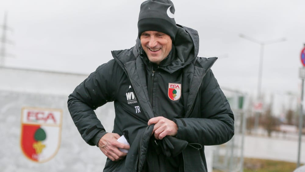 Die gute Laune darf nicht zu kurz kommen: Heiko Herrlich.