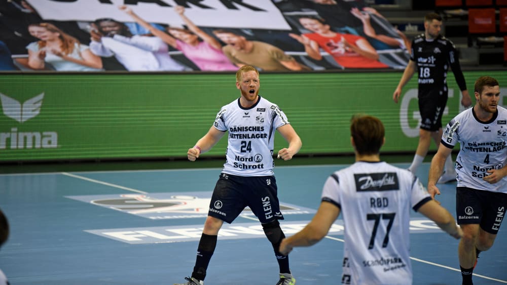Er führte mal wieder genial Regie und den neuen Spitzenreiter am Ende zum Sieg: SG-Spielmacher Jim Gottfridsson.