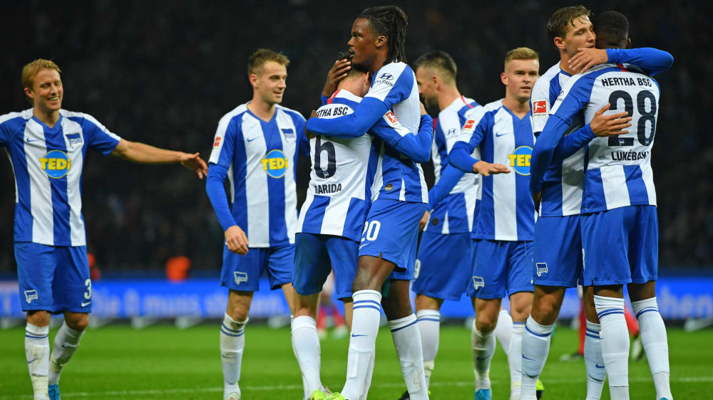 Drei Spiele, drei Siege: Bei der Hertha läuft es derzeit.