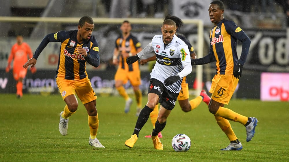 Hat zwei Tore gegen Salzburg erzielt und ist bekannt aus seiner Zeit in Deutschland: Angreifer Sidney Sam.