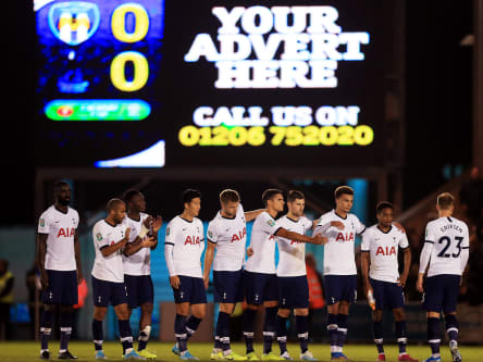 Chance vertan: Tottenham schied überraschend im Elfmeterschießen aus.