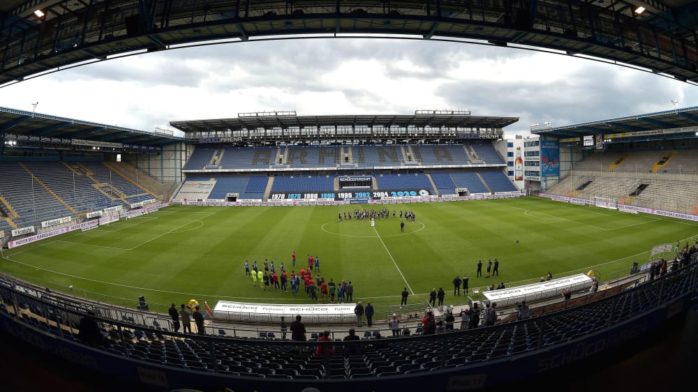Die Bielefelder Arena: Arminia plant mit maximal 13.750 Zuschauern zum Start.