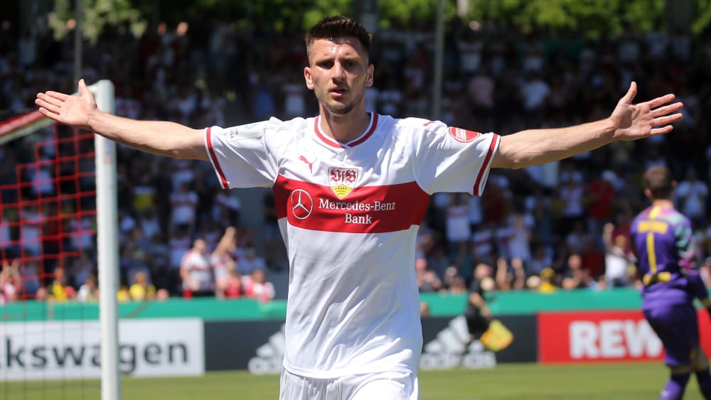 Verlässt er den VfB? Leon Dajaku.