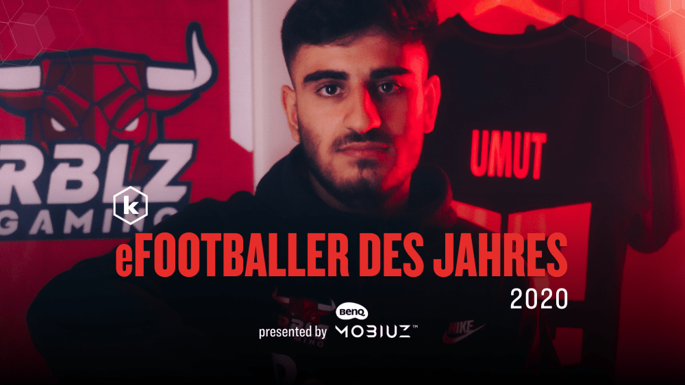 Eine Klasse für sich: Umut 'RBLZ_UMUT' Gültekin ist eFootballer des Jahres 2020.