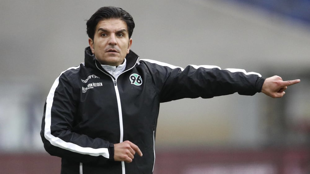 "Wir haben viel Positives mitgenommen": Hannovers Trainer Kenan Kocak.