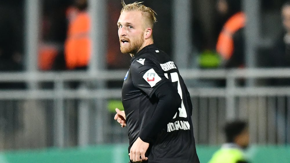 Lucky Punch: Philipp Hofmann traf spät zum 1:0.