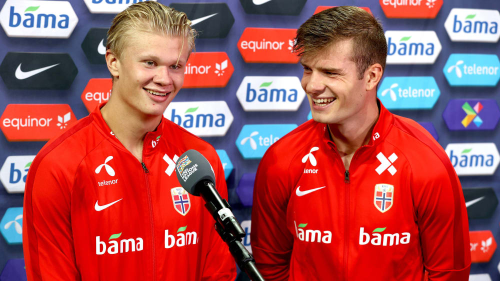 Seltene Verbindung Erling Haaland Und Alexander Sorloth Uberragen Kicker