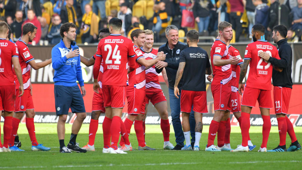 Bielfefeld auf der Erfolgswelle - und Coach Uwe Neuhaus mittendrin. Bliebt das auch in Nürnberg so?