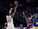 Donovan Mitchell glänzte gegen Detroit.