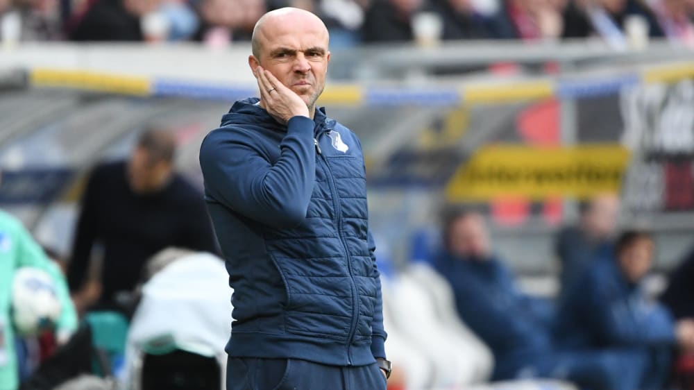 Alfred Schreuder ist Trainer der TSG 1899 Hoffenheim.