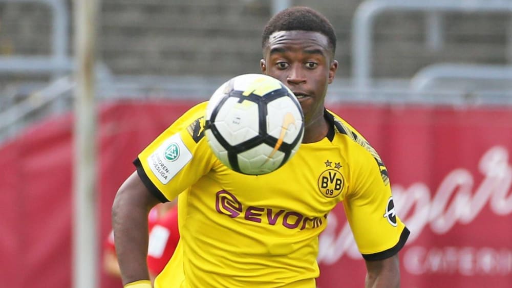 Zeigt seinen Torriecher auch bei der U 19: Youssoufa Moukoko.