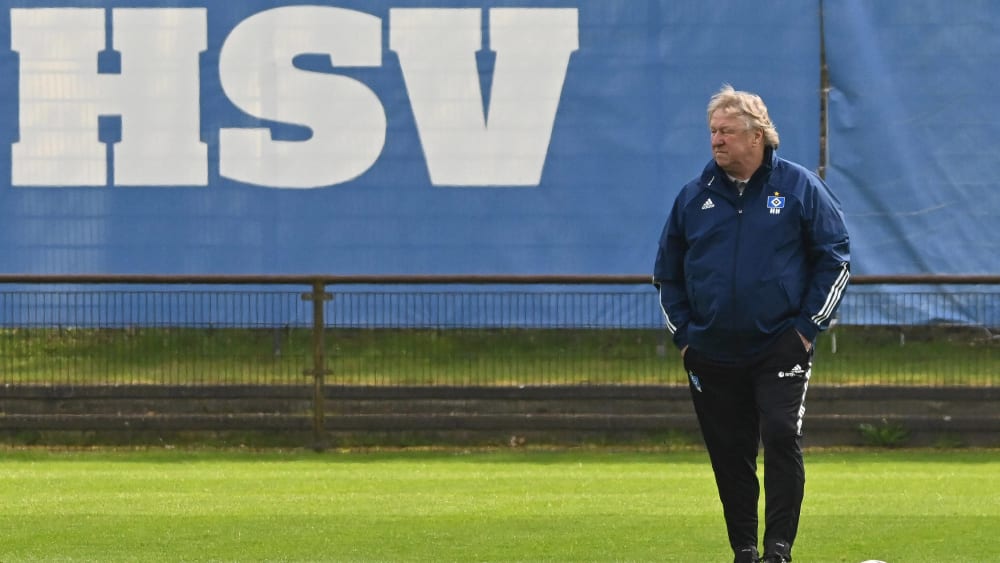 Will die Saison mit dem HSV möglichst erfolgreich zu Ende bringen: Horst Hrubesch.