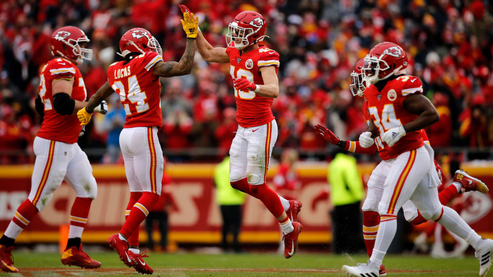 Überflieger: Den Kansas City Chiefs gelang am Sonntag ein beeindruckendes Comeback.
