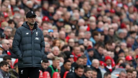 Zwei Siege fehlen Jürgen Klopp und dem FC Liverpool noch, um Meister 2019/20 zu werden.