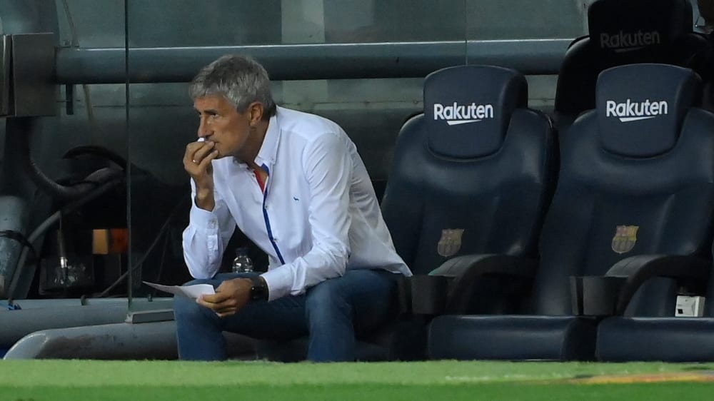 Letzter Strohhalm Champions League: Quique Setien.
