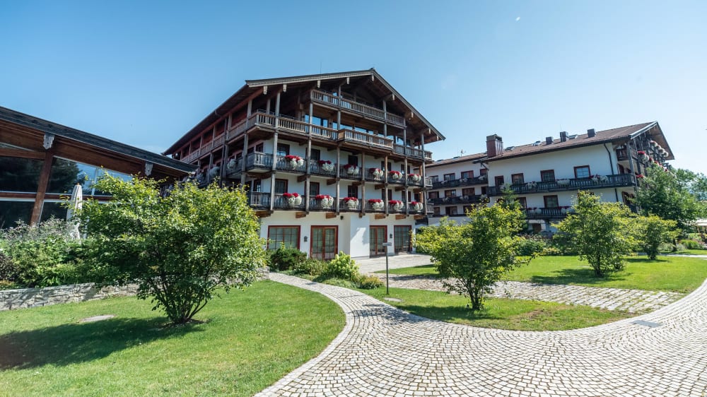 Hier mietet sich der FCB ein: Das Achental in Grassau am Chiemsee.