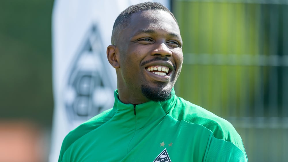 Mönchengladbachs Marcus Thuram macht weiter erkennbare Fortschritte.