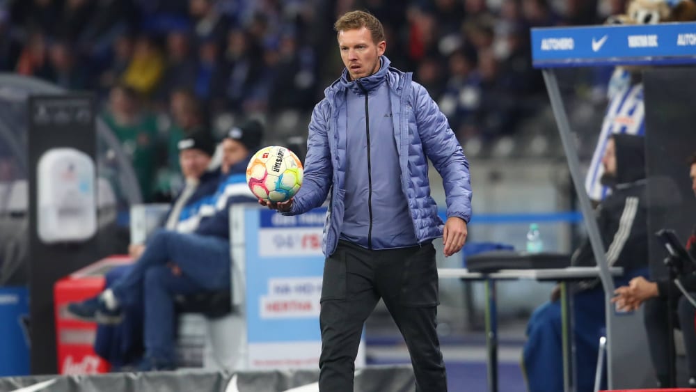 He saw one "compulsory victory" his team in Berlin: Julian Nagelsmann.