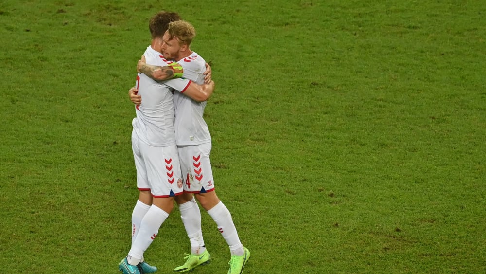 Ich Wurde Lugen Kapitan Simon Kjaer Reicht Einmal Wembley Nicht Kicker
