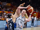 Basketball Berlin 08.09.2026 FIBA Women™s Basketball World Cup Germany 2026 Viertelfinal Qualifikation Deutschland (GER) - Südkorea (KOR) Marie Gülich (Deutschland, No.21) Gulich *** Basketball Berlin, September 8, 2026, FIBA Women’s Basketball World Cup Germany 2026, Quarterfinal Qualifier: Germany (GER) vs. South Korea (KOR), Marie Gülich (Germany), No. 21 Gulich