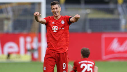 Robert Lewandowski ist Profi des FC Bayern München.