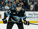 Utah Mammoth right wing JJ Peterka (77) skates on the ice against the Dallas Stars during the first period of an NHL hockey game Thursday, Jan. 15, 2026, in Salt Lake City. (AP Photo/Melissa Majchrzak)