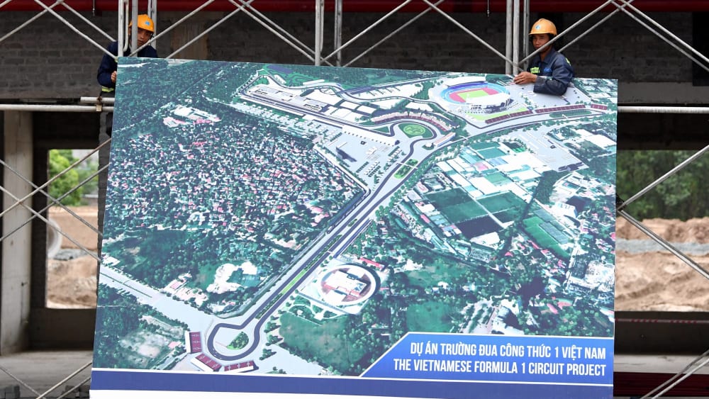 Die Premiere eines Formel-1-Rennens in Vietnam wurde vorerst abgesagt.