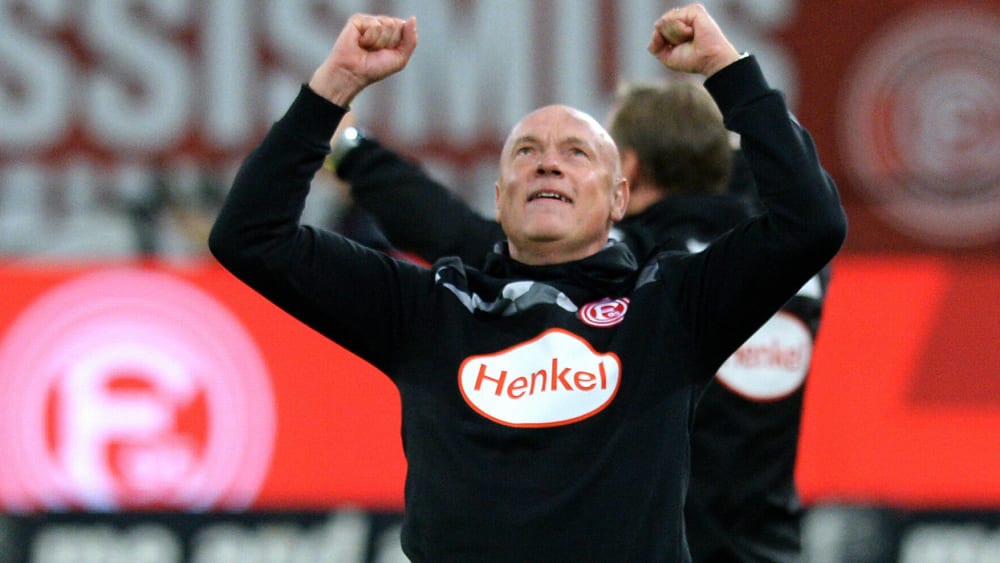 Fand nach dem Arbeitssieg seines Teams lobende Worte: Uwe Rösler.