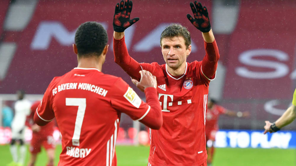 Das Comeback naht: Thomas Müller (r.) und Serge Gnabry.
