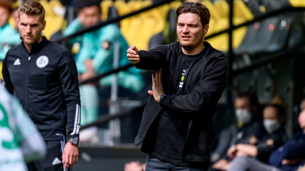 Gegen Bremen hat ihm nicht alles gefallen: Edin Terzic.