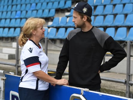 Mutter und Sohn: Susanne Kopplin und Björn Kopplin.