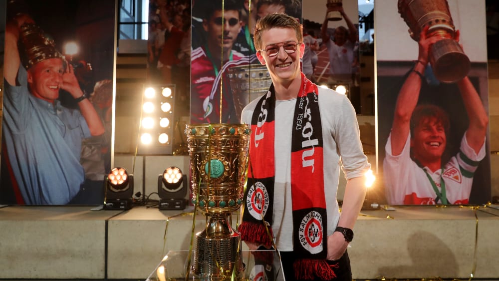 Freut sich auf die erste Pokalrunde: Nico Toppmöller vom FSV Salmrohr.