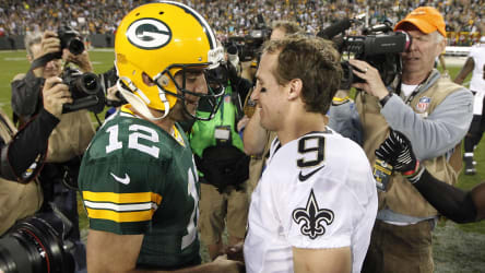 Aaron Rodgers und Drew Brees begegnen sich wieder.