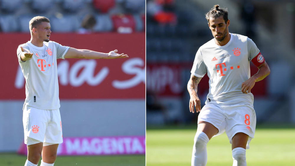Michael Cuisance (l.) und Routinier Javi Martinez