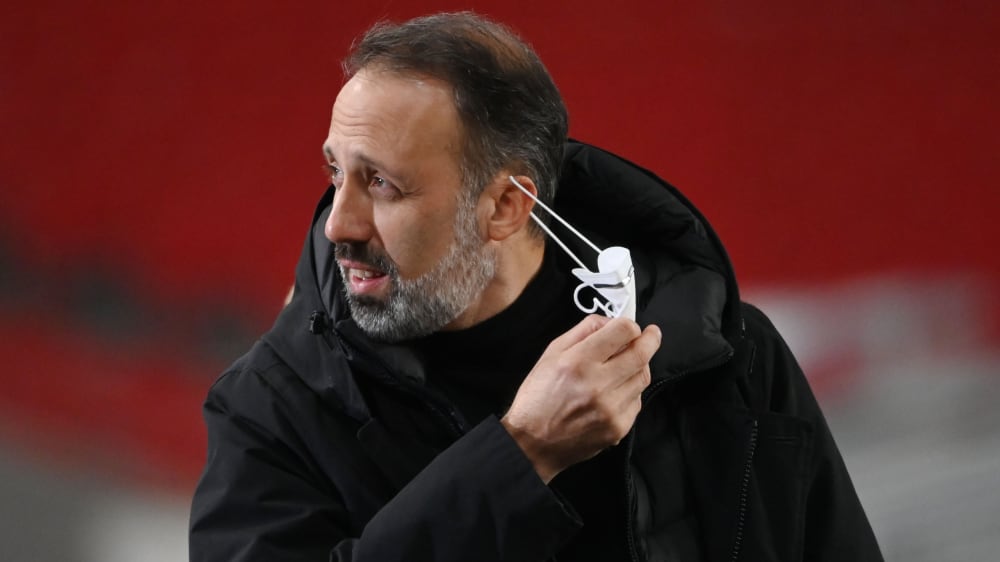 Nichts zu holen im Aufsteigerduell: Stuttgarts Trainer Pellegrino Matarazzo.