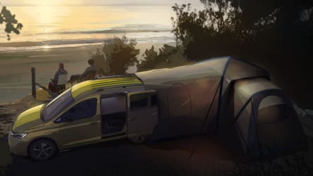 VW Caddy Campmobil