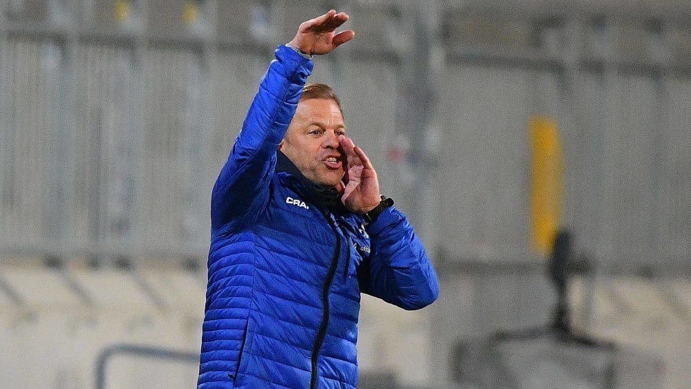 Personalprobleme im Abstiegskampf: Markus Anfang.