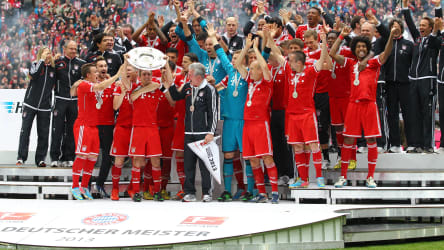 Der FC Bayern München wird mit Rekordvorsprung Deutscher Meister 2012/13