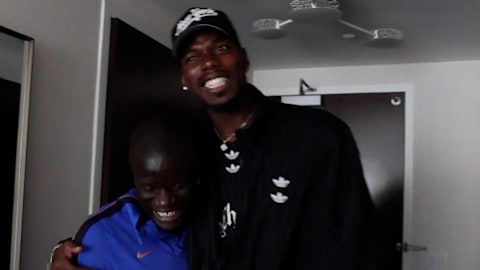 Olise, Dembelé und Kanté freuen sich