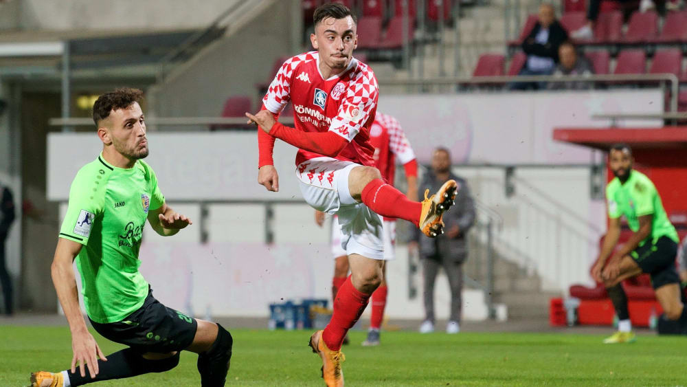 Das aktuell vielversprechendste Talent des FSV: Der Der Mainzer Paul Nebel.