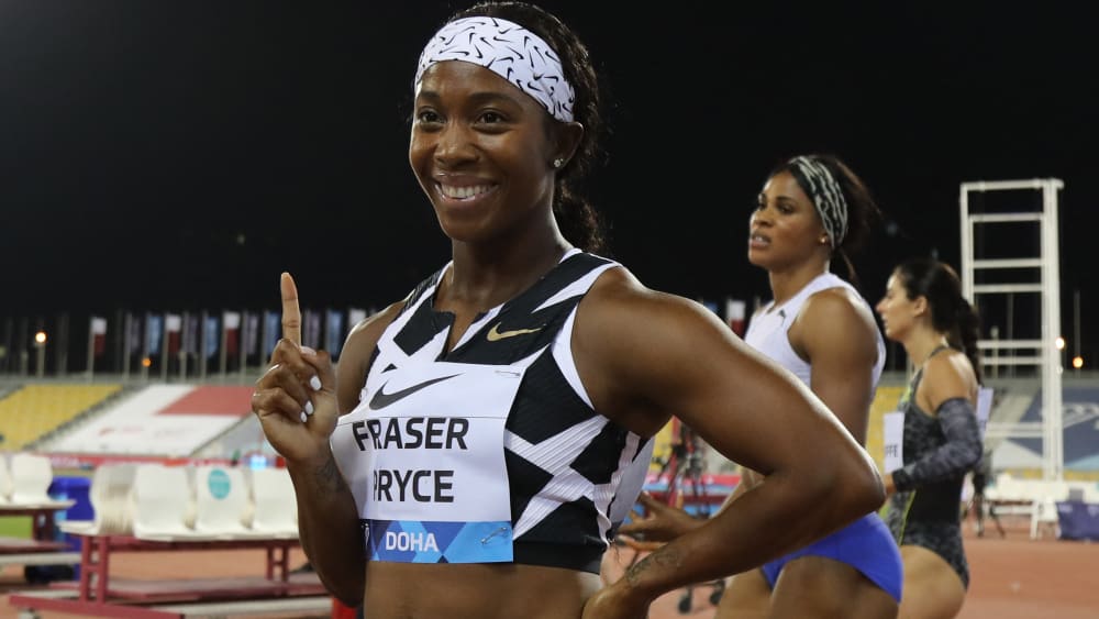 So gut wie eh und je - oder sogar noch besser? Shelly-Ann Fraser-Pryce.