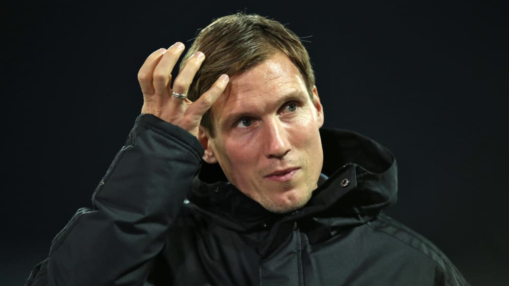 Zurück in der Bundesliga: Coach Hannes Wolf.