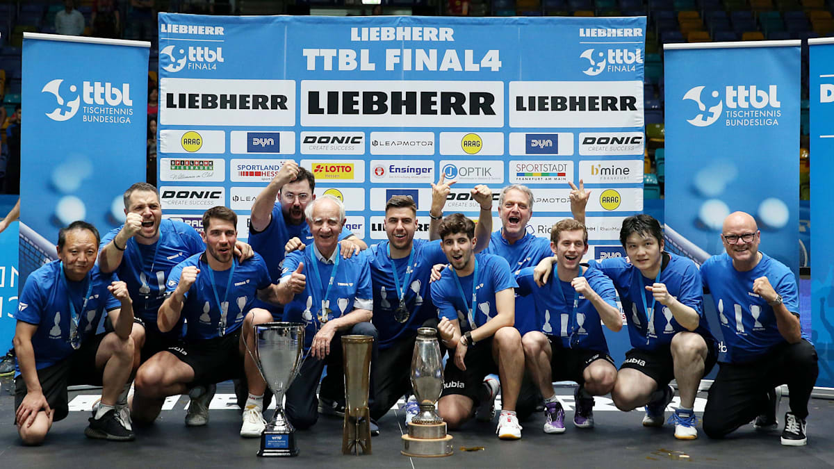 Zhendong liefert: Saarbrücken holt Triple im Tischtennis
