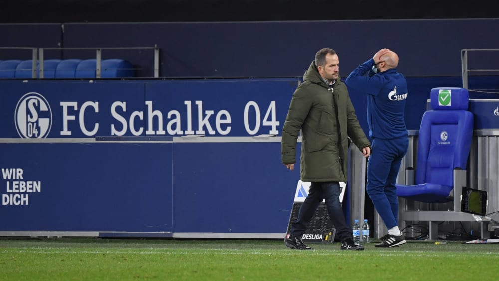 Ist nach zehn Spielen schon wieder Vergangenheit: Manuel Baum blieb ohne Glück auf Schalke.